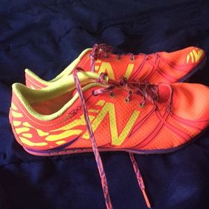Track and field racing shoes